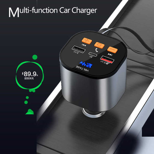 Green Lion 50W Car Charger - Black