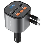 Green Lion 50W Car Charger - Black